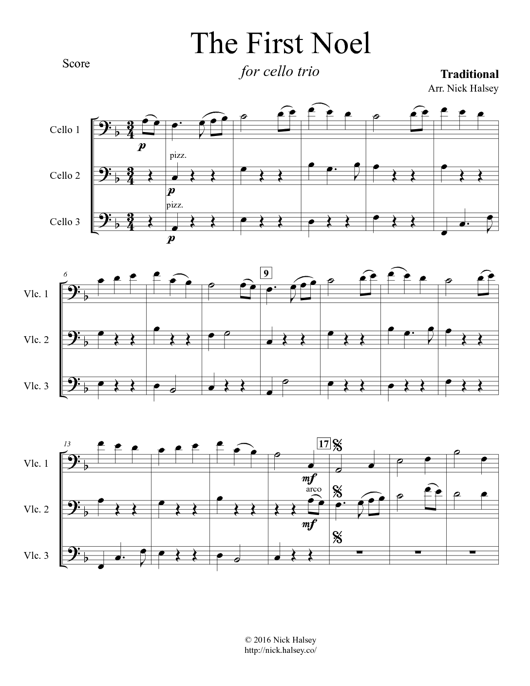 The First Noel Cello Expressions Sheet Music Library