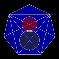 Circles, Tangents, and Heptagon Diagonals
